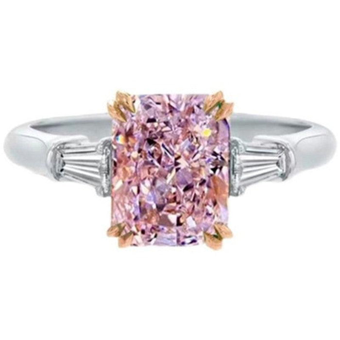 Cherished Moments: Sparkling Cubic Zirconia Ring for Effortless Elegance