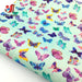 Rainbow Iridescent Chunky Glitter Fabric Sheets for Vibrant DIY Crafts