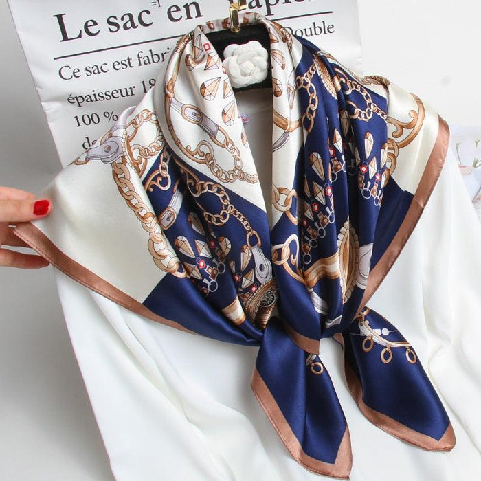 Silk Splendor: Exquisite Silk Scarves for Women - Classic Collection