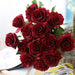 Silk Latex Real Touch Artificial Flowers - Set of 10 Pieces