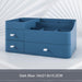 Elegant Cosmetic Organizer with Adjustable Dividers for an Organized Vanity