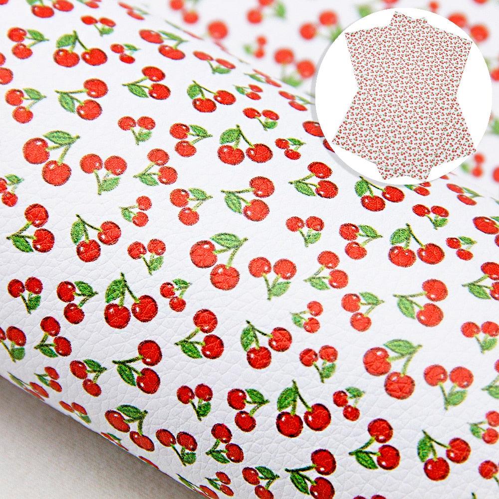 Christmas Blossom Synthetic Leather Craft Sheets - Craft Your Holiday Magic!