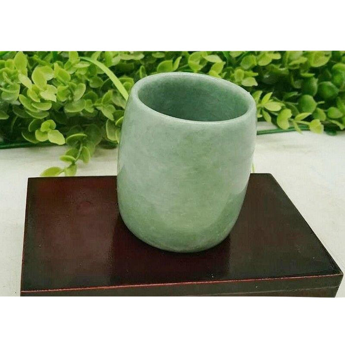Elegant Jade Stone Chinese Kung Fu Tea Cup Set