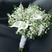 Timeless Elegance: Calla Lily and Lily of the Valley Bridal Bouquet