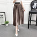 Chic Black Vintage A-Line Midi Skirt - Must-Have Winter Wardrobe Essential