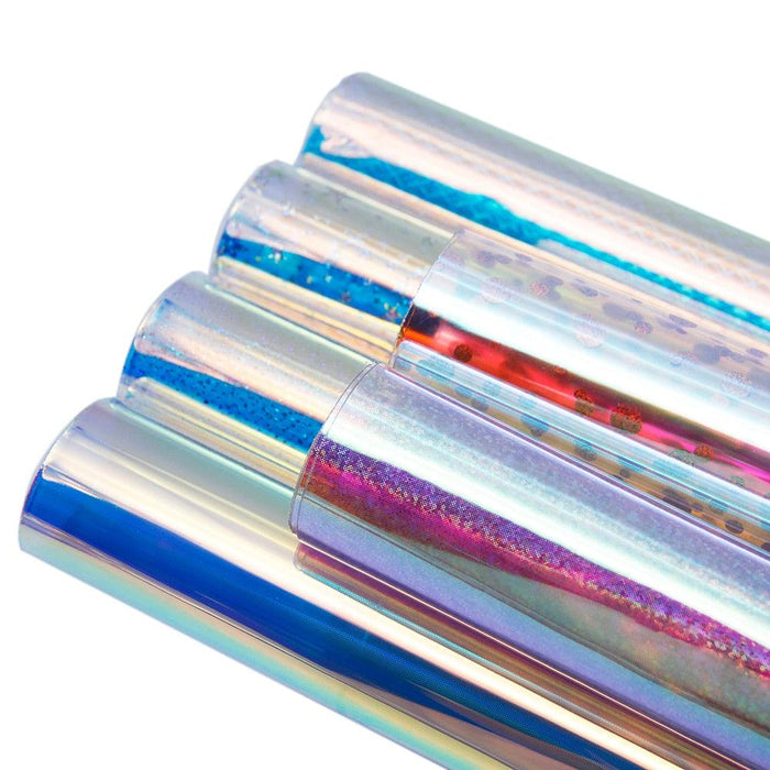 Iridescent Laser PVC Jelly Fabric: Sparkle Your DIY Creations
