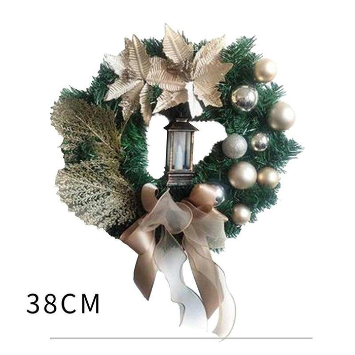 Festive DIY Wreath Making Kit with Eco-Friendly Pine Cones and Seasonal Decor