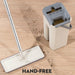 Effortless Stainless Steel Bucket Mop Kit for Home and Garden Cleaning