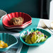 Shell Plate Collection: Nordic Elegance in Matte Glazed Ceramic