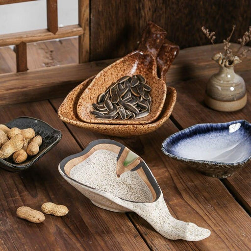 Japanese Artisan Ceramic Dining Set: Exquisite Dining Experience