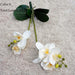 Elegant White Butterfly Orchid Artificial Flower Arrangement for Chic Home and Event Decor