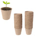 Organic Nursery Paper Peat Pots for Healthy Seedling Growth in Sustainable Gardening
