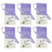 Elegant Floral Embroidered Lavender Sachet Bag for Aromatherapy & Jewelry Storage