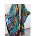 Boho Chic African Autumn Women's Rayon Cardigan for Stylish Occasions