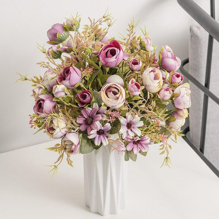 Elegant Pink Rose Bouquet for Sophisticated Home Ambiance