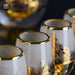 Opulent Golden Foil Wine Set - Elegant Asian Charm
