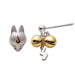 Enchanting Fox Bell Earrings - Sterling Silver Dangles for Women