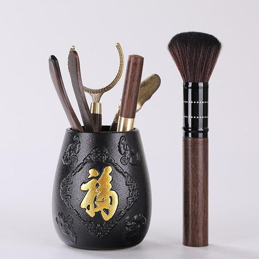 Ebony Luxury Tea Ceremony Essentials for a Refined Brewing Experience