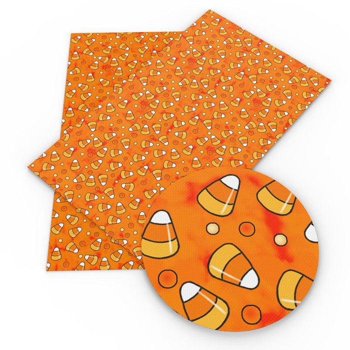 Halloween Spirit Synthetic Leather Crafting Sheets, 20*33cm