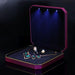 LED Jewelry Display Organizer Box for Elegant Showcase