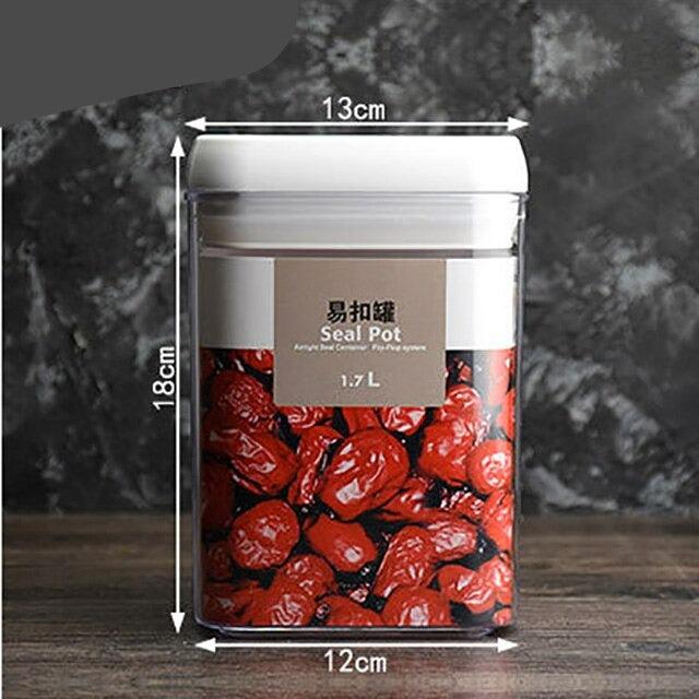 Effortless Pantry and Snack Storage with Durable Heat-Resistant Solution