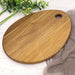 Acacia Wood Drop-Shaped Cutting Board - Stylish Kitchen Essential