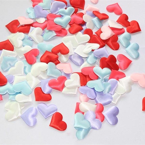 500 Heart-Shaped Throwing Petals: Elevate Your Wedding or Valentine's Day Celebration