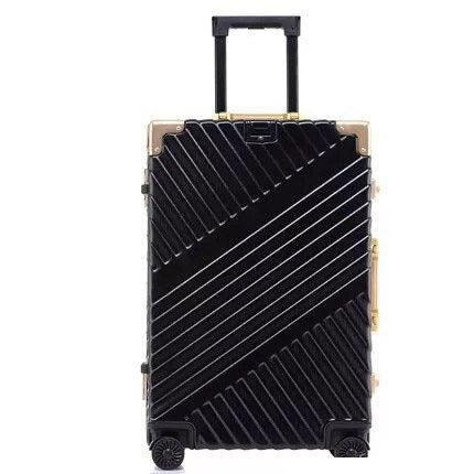 Luxurious Aluminum Suitcase Set: Stylish Travel Companion