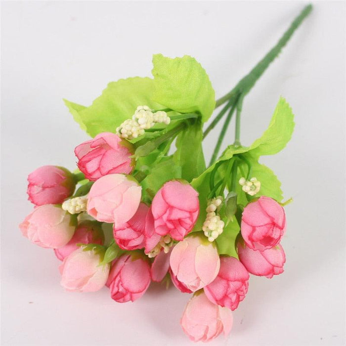 Silk Rose Bud Arrangement: Timeless Beauty for Every Celebration