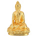 Divine Alloy Shakyamuni Buddha Statue - Golden Tibetan Buddhism Art