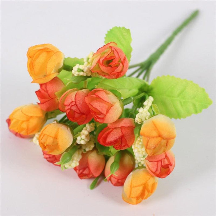 Silk Rose Bud Arrangement: Timeless Beauty for Every Celebration