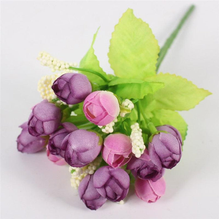 Silk Rose Bud Arrangement: Timeless Beauty for Every Celebration