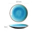 Elevate Your Dining Experience with our Elegant Blue Porcelain Dinnerware Set