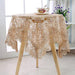 Lace Rose Flowers Table Cover - Elegant Table Setting Essential