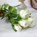 Elegant Silk Rose Arrangement: Exquisite Artificial Flowers for Timeless Decor