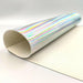 Vibrant Holographic Rainbow PU Leather Craft Sheets - Creative Spark