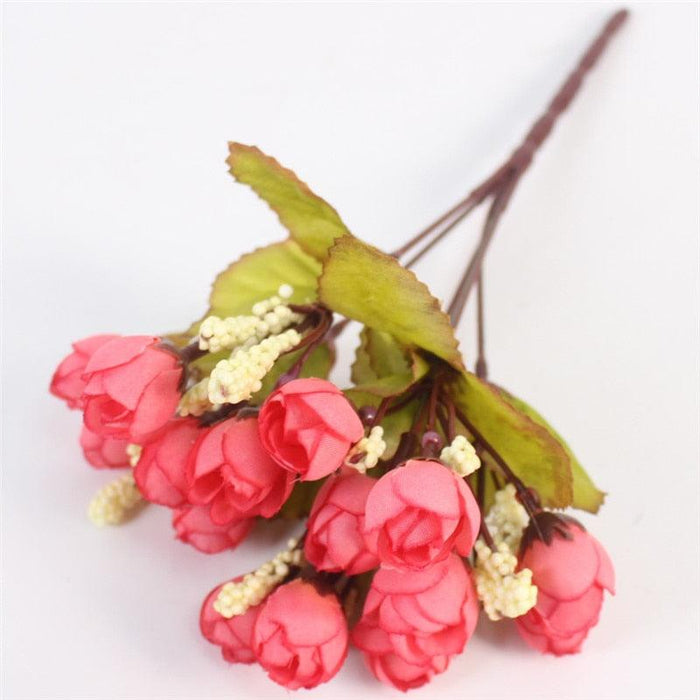 Silk Rose Bud Arrangement: Timeless Beauty for Every Celebration