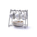 Elegant Marbled Porcelain Tea Set: Luxurious Set for Tea Enthusiasts