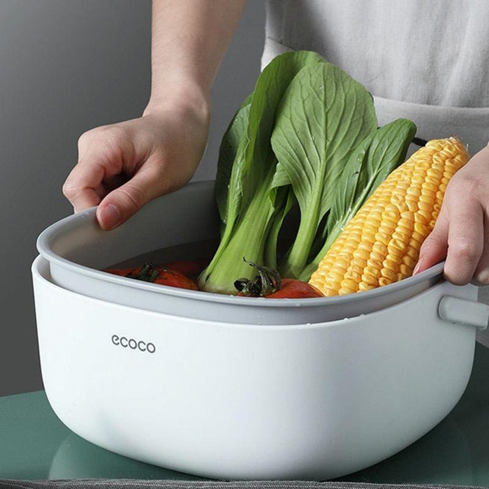 Revolutionary Two-in-One Kitchen Strainer Basket