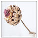 Exquisite Botanical Charm: Luxe Protea Cynaroides Dried Flower Bundle for Elegant Home Decor