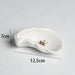 Nordic Chic Oyster Shell Ceramic Serving Plate