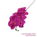 Eternal Charm Silk Orchid and Rose Bouquet - Lifelike Floral Beauty