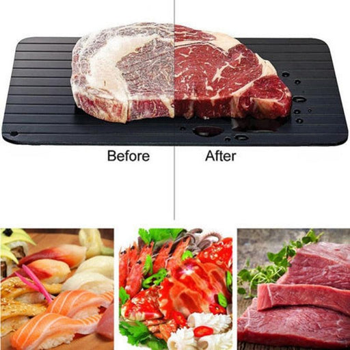 Ultimate Quick Thaw Aluminum Defrosting Tray - Fast and Efficient Meal Preparation Solution