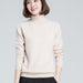 Winter Luxe Cashmere & Wool Turtleneck Sweater | Women's Chic Knit Pullover