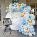 Elegant Blue Macaron Balloon Arch Kit - Transform Your Celebrations with Luxurious Style