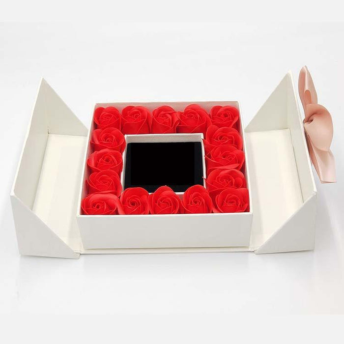 Romantic Soap Rose Gift Box - A Floral Elegance Experience