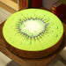 Fruit Frenzy Plush Cushion Collection - Watermelon, Kiwi, Lemon Decorative Set
