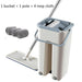 Effortless Stainless Steel Bucket Mop Kit for Home and Garden Cleaning