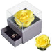 Timeless Elegance: Preserved Rose Jewelry Box Gift Set with Complimentary Necklace