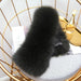 Elegant Fox Fur Ring Scarf with Magnetic Closure - Luxury Winter Accessory for Women